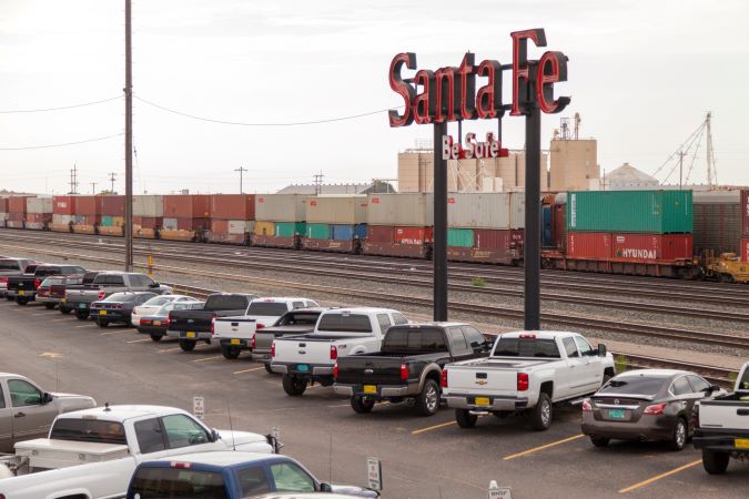 Outside the Clovis terminal today.  Outside the Clovis terminal today.