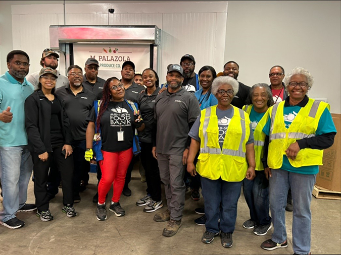 Memphis Diversity council volunteering at Mid-South Food Bank.  Memphis Diversity council volunteering at Mid-South Food Bank.