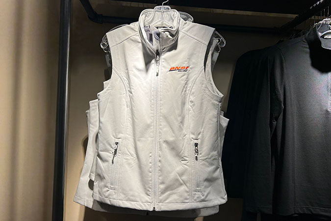Waterproof white soft vest  Waterproof white soft vest