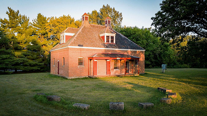 Dairy building; photo by Julie Oliver Photography  Dairy building; photo by Julie Oliver Photography