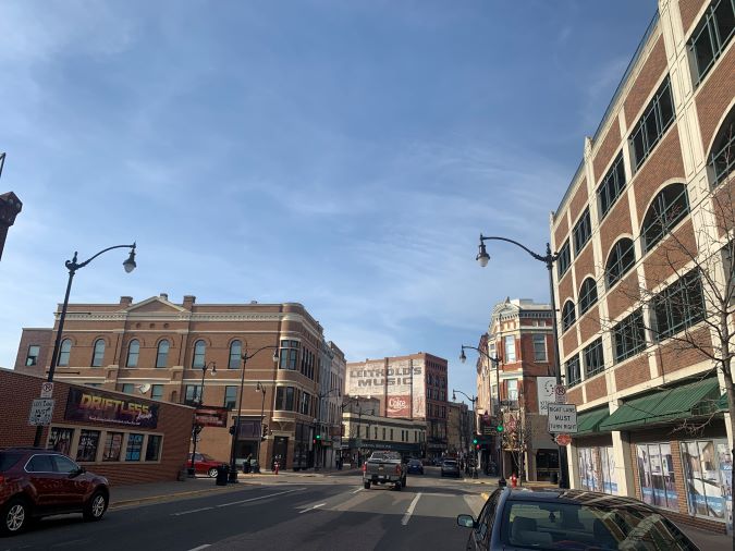 La Crosse’s downtown today.  La Crosse’s downtown today.