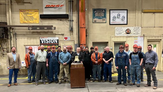 Powder River Division Field Mechanical employees at Alliance, Nebraska.  Powder River Division Field Mechanical employees at Alliance, Nebraska.