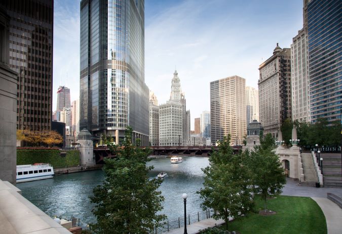 The Chicago River  The Chicago River